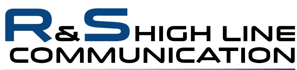 Logo R&S high line communication
